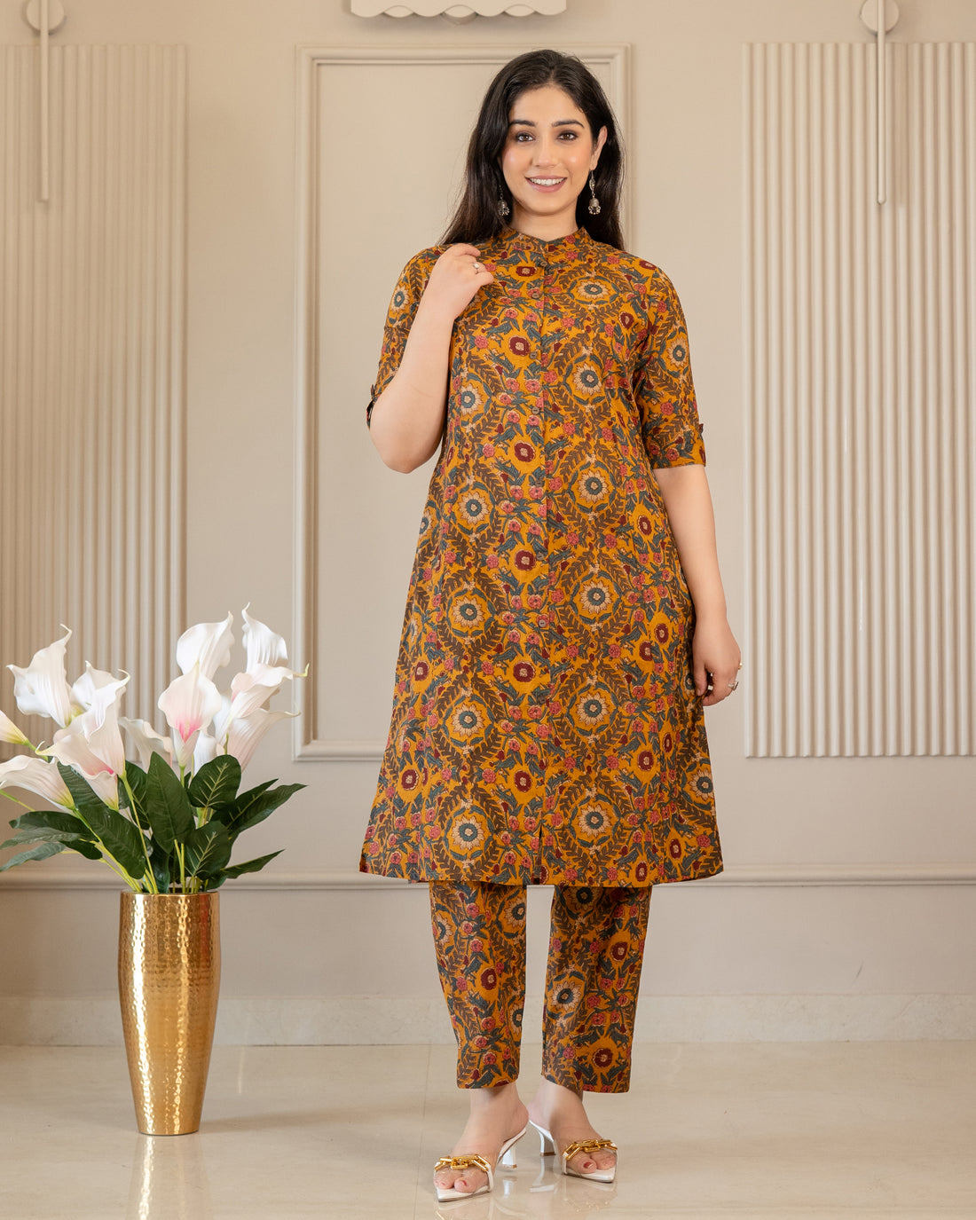 Kanakshi Cotton A-Line Co-ord Set