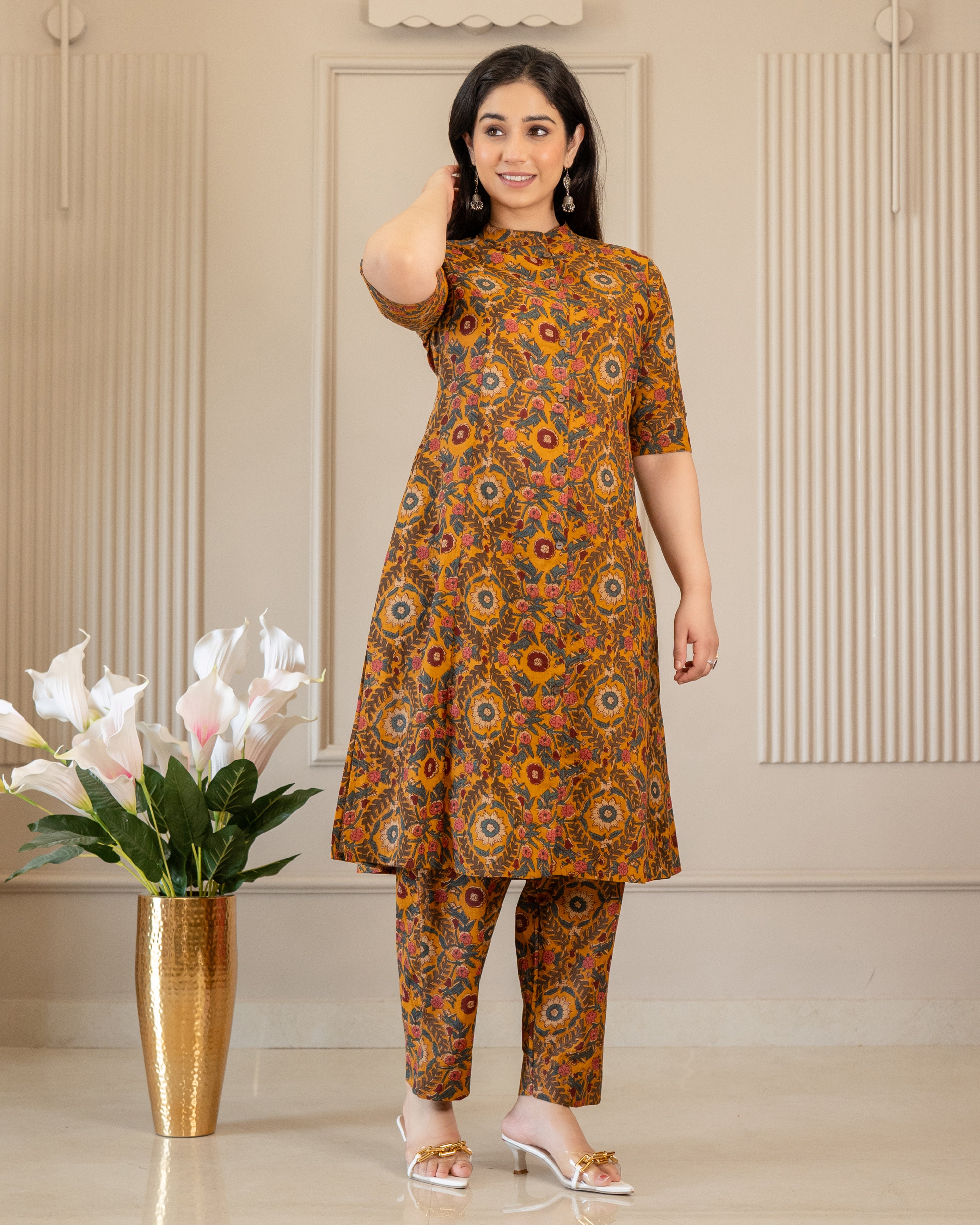 Kanakshi Cotton A-Line Co-ord Set
