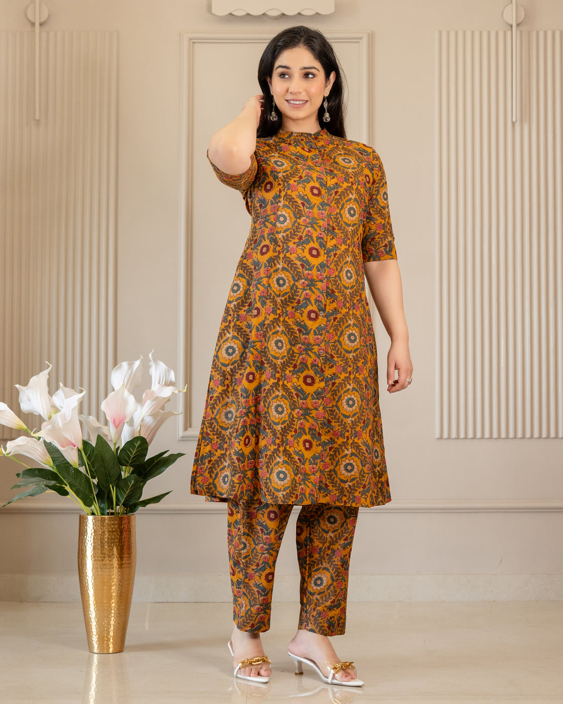 Kanakshi Cotton A-Line Co-ord Set