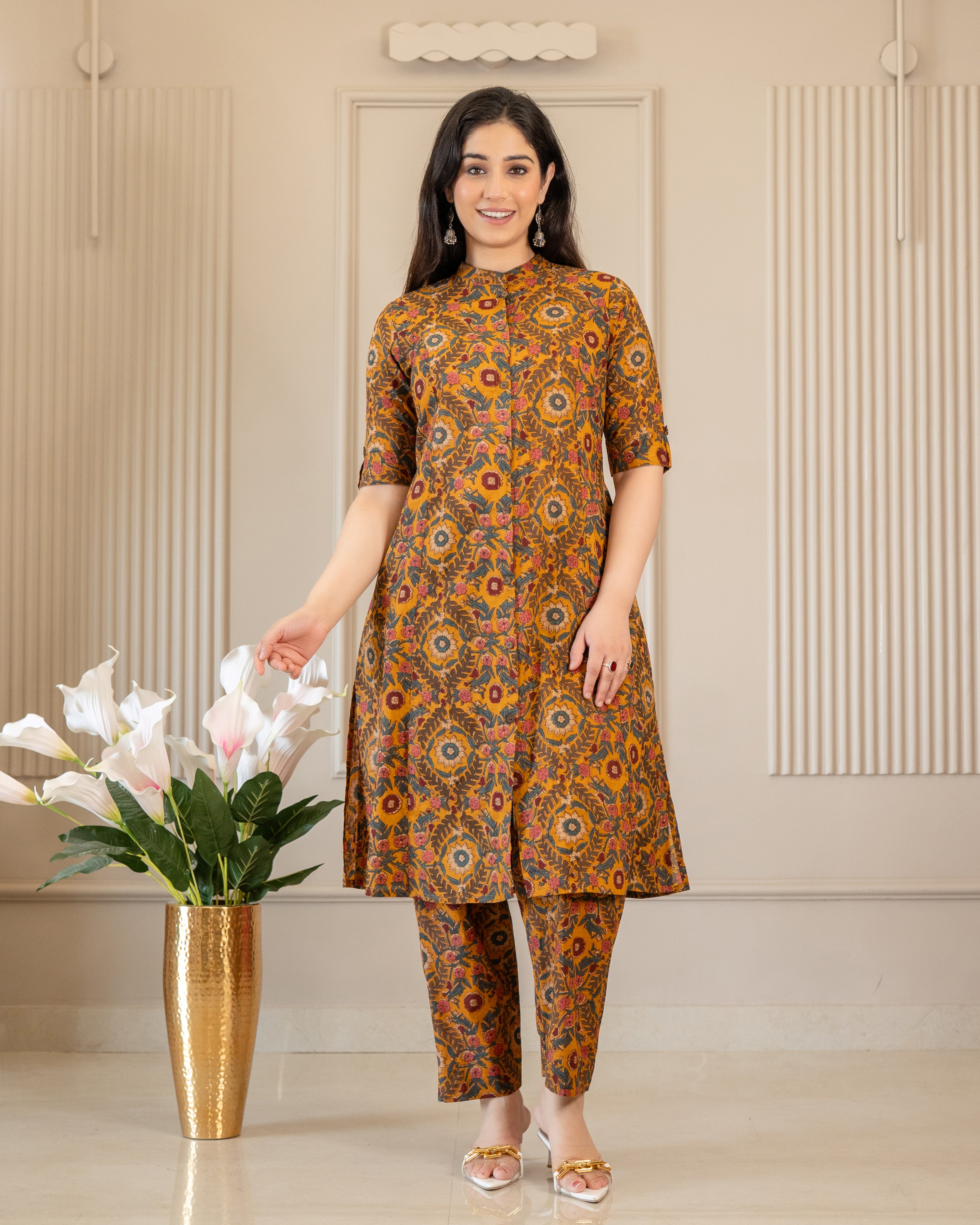 Kanakshi Cotton A-Line Co-ord Set