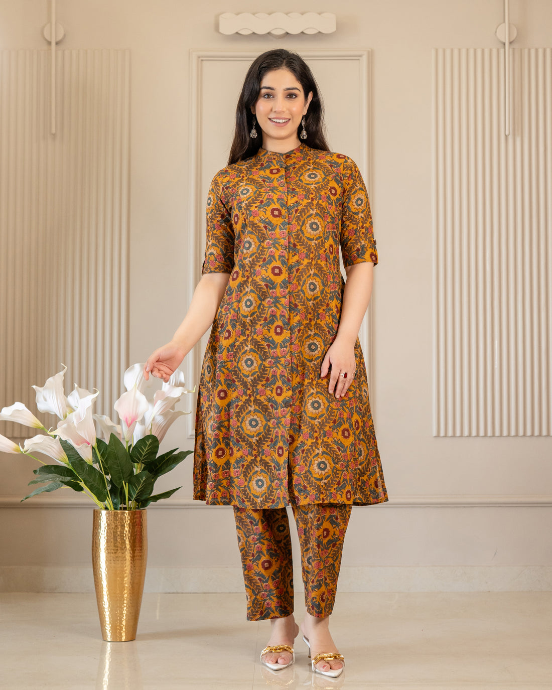 Kanakshi Cotton A-Line Co-ord Set
