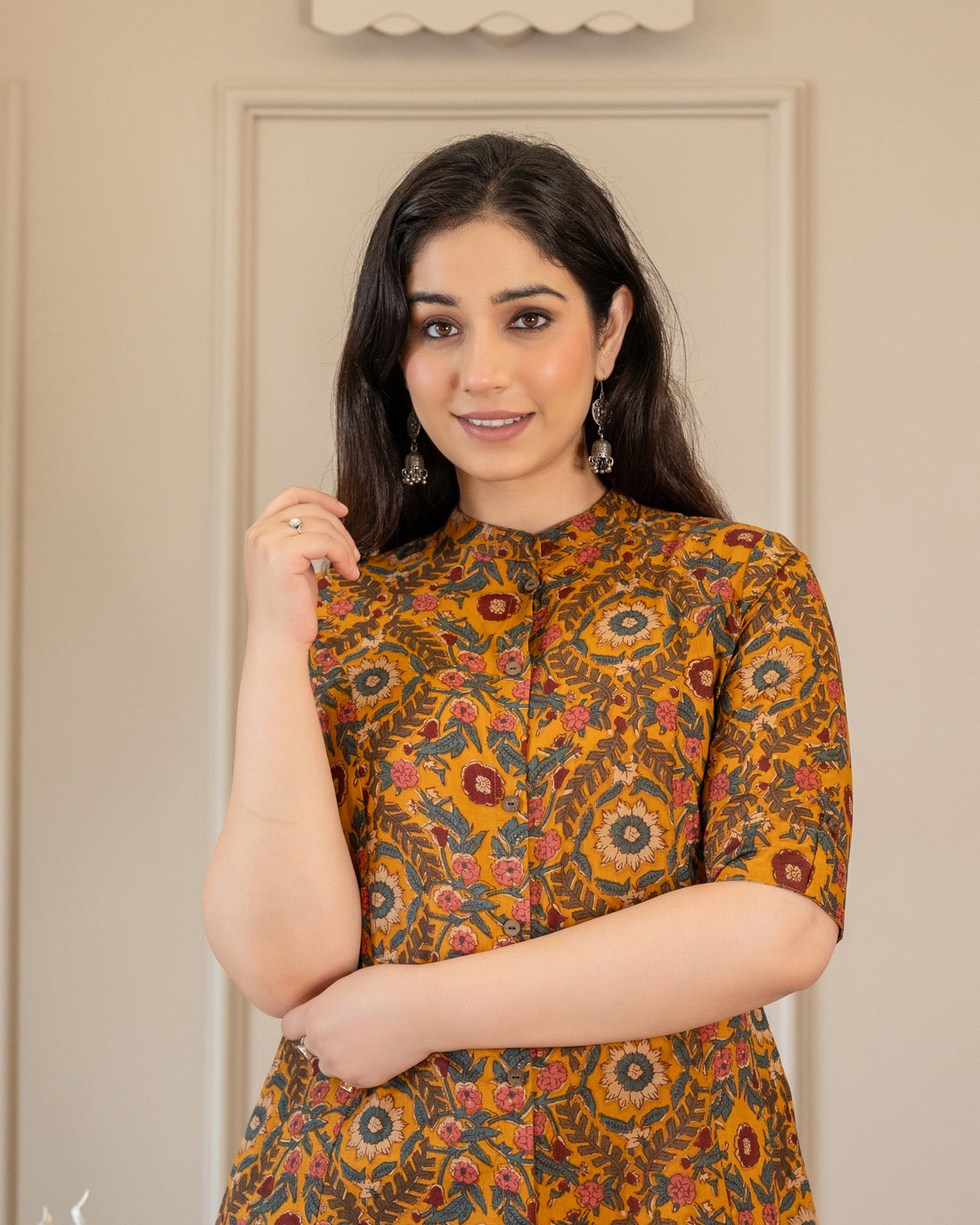 Kanakshi Cotton A-Line Co-ord Set