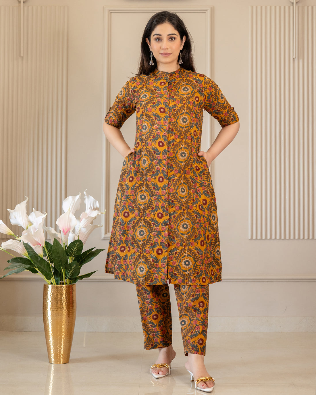 Kanakshi Cotton A-Line Co-ord Set