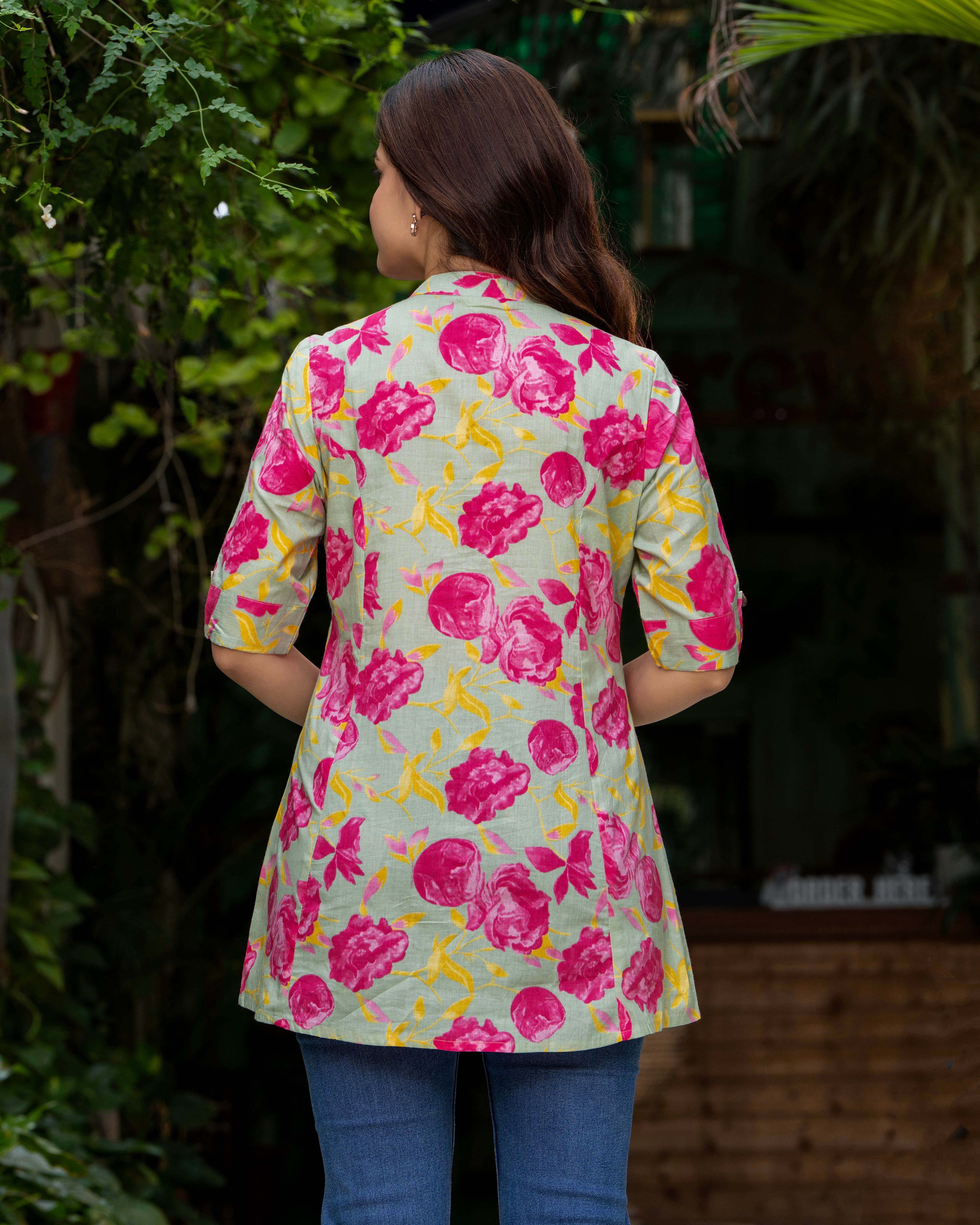 Gulabo Pure Cotton Short Top