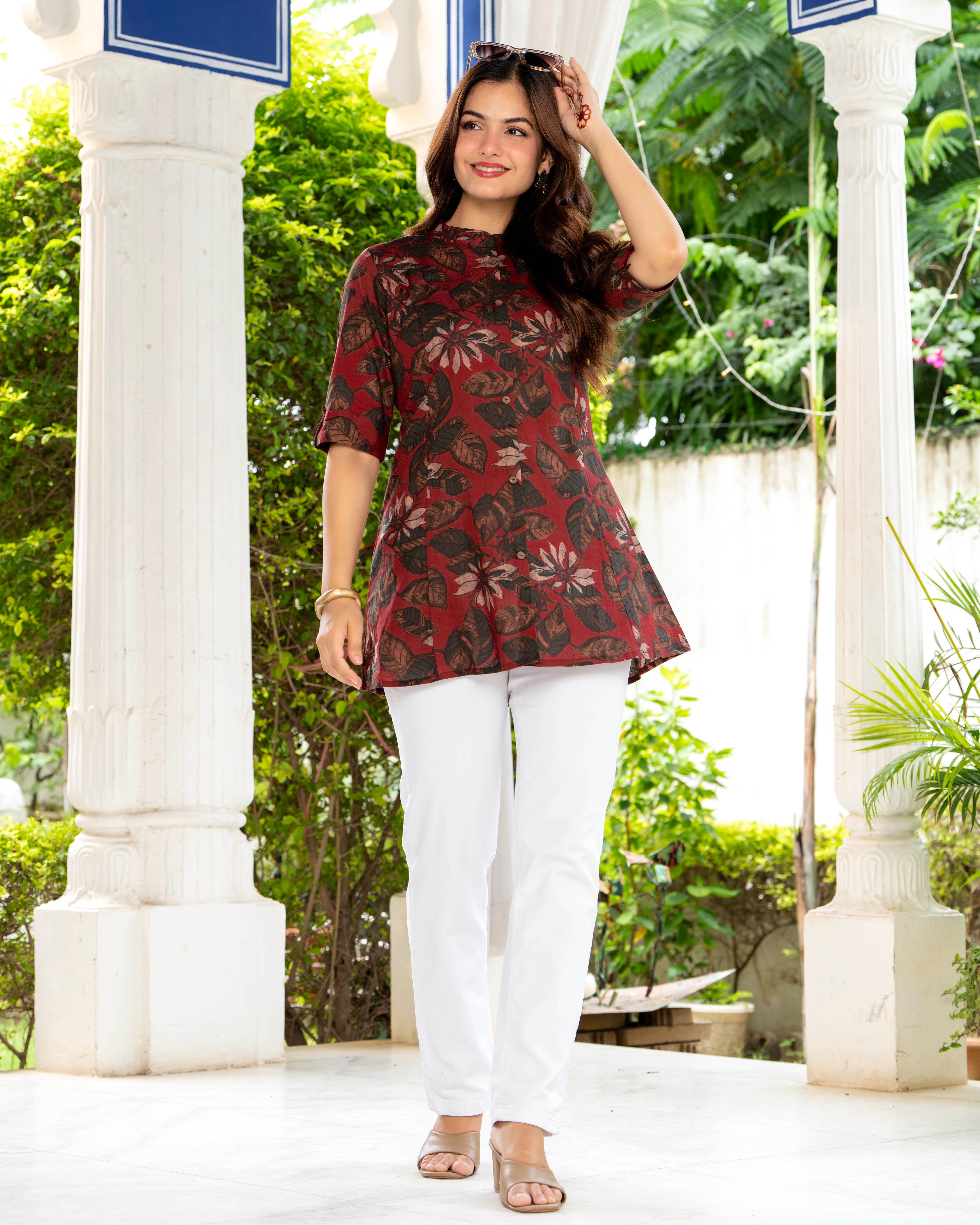 Kashish Pure Cotton Short Top