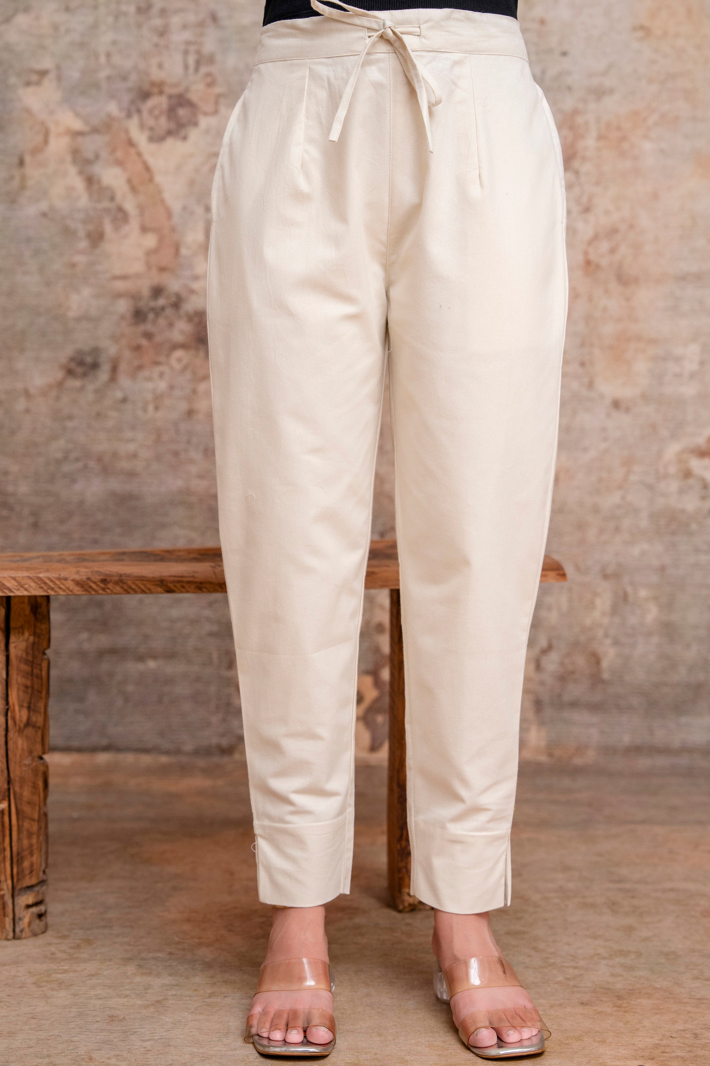 PURE COTTON PANT - L.BEAGE