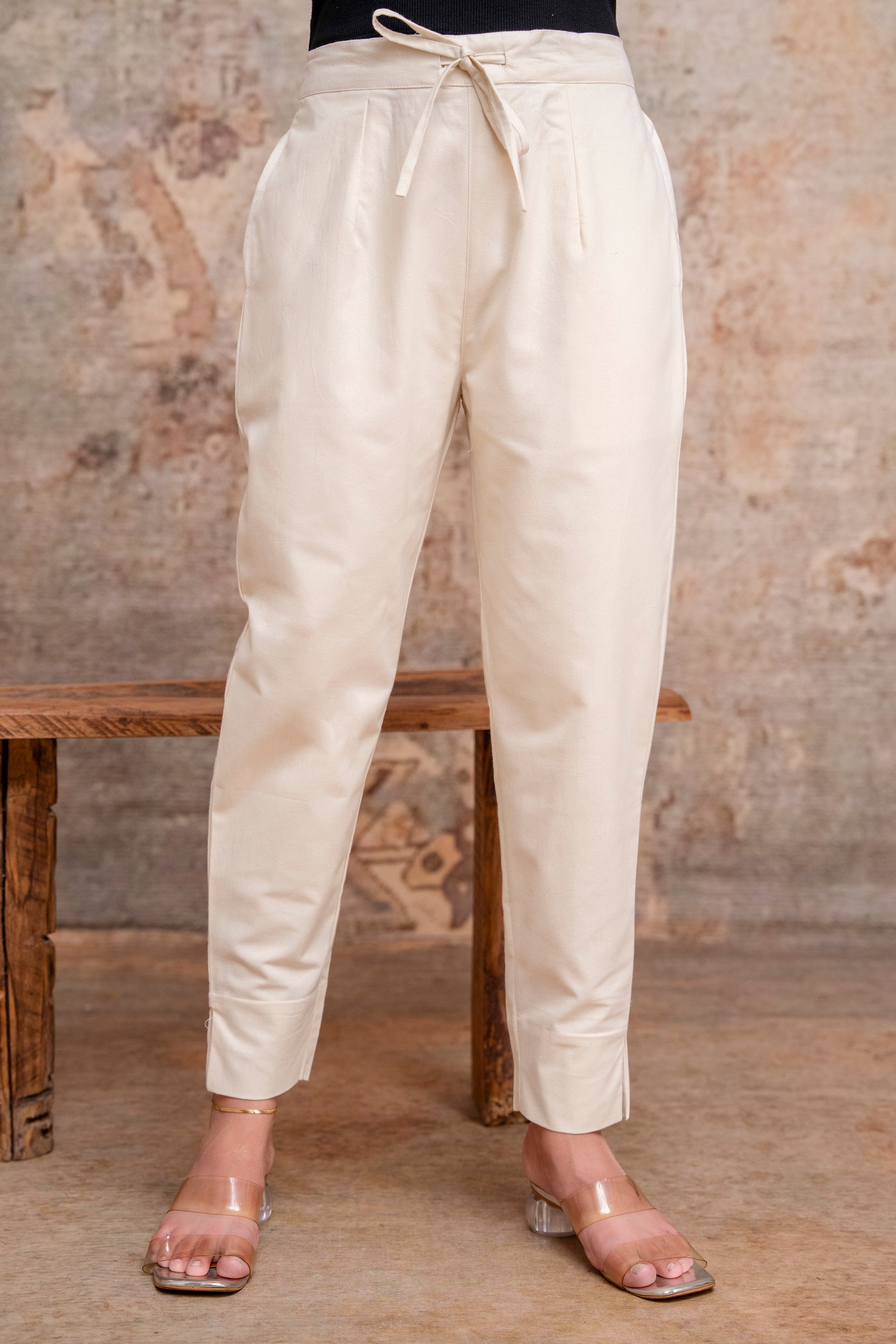 PURE COTTON PANT - L.BEAGE
