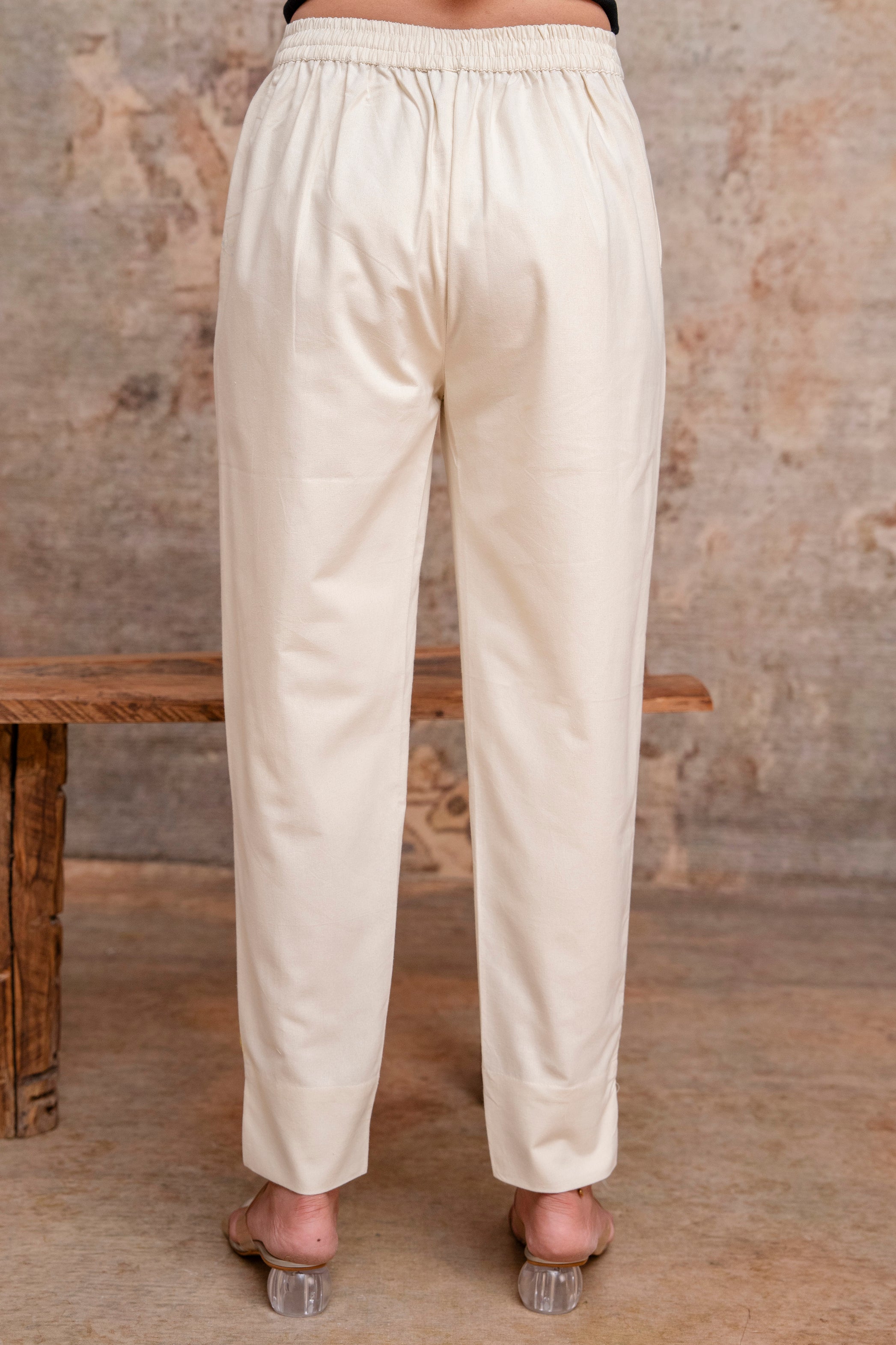 PURE COTTON PANT - L.BEAGE