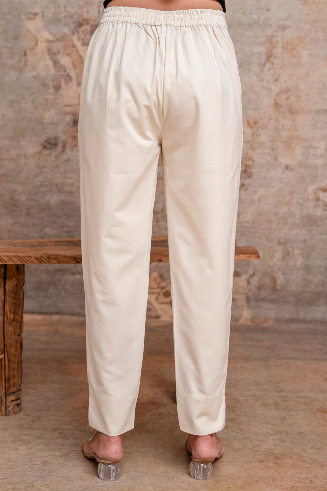 PURE COTTON PANT - L.BEAGE